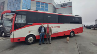 La primera entrega del año de Somauto es para Autocares J Cristeto