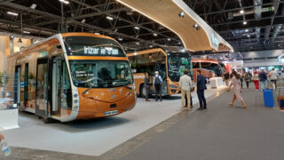 IRIZAR presenta en FIAA el nuevo Irizar i3 Normal Floor eléctrico de 15 metros y el Irizar ie tram Efficient
